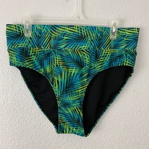 George Tropical High Waist Bikini Bottom